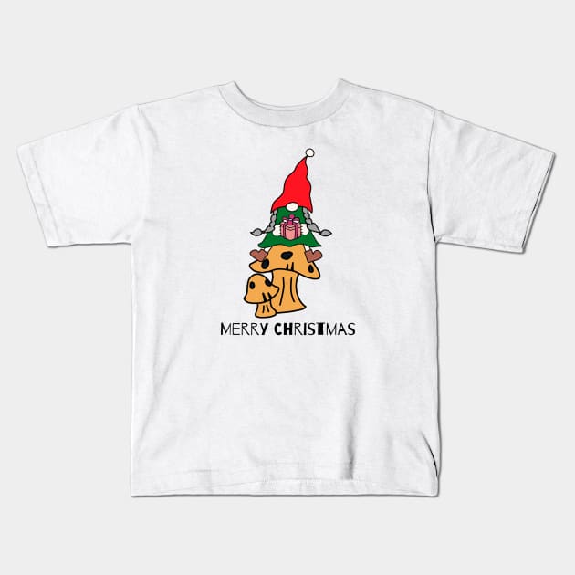 Morel Mushrooms Kids T-Shirt by HobbyAndArt